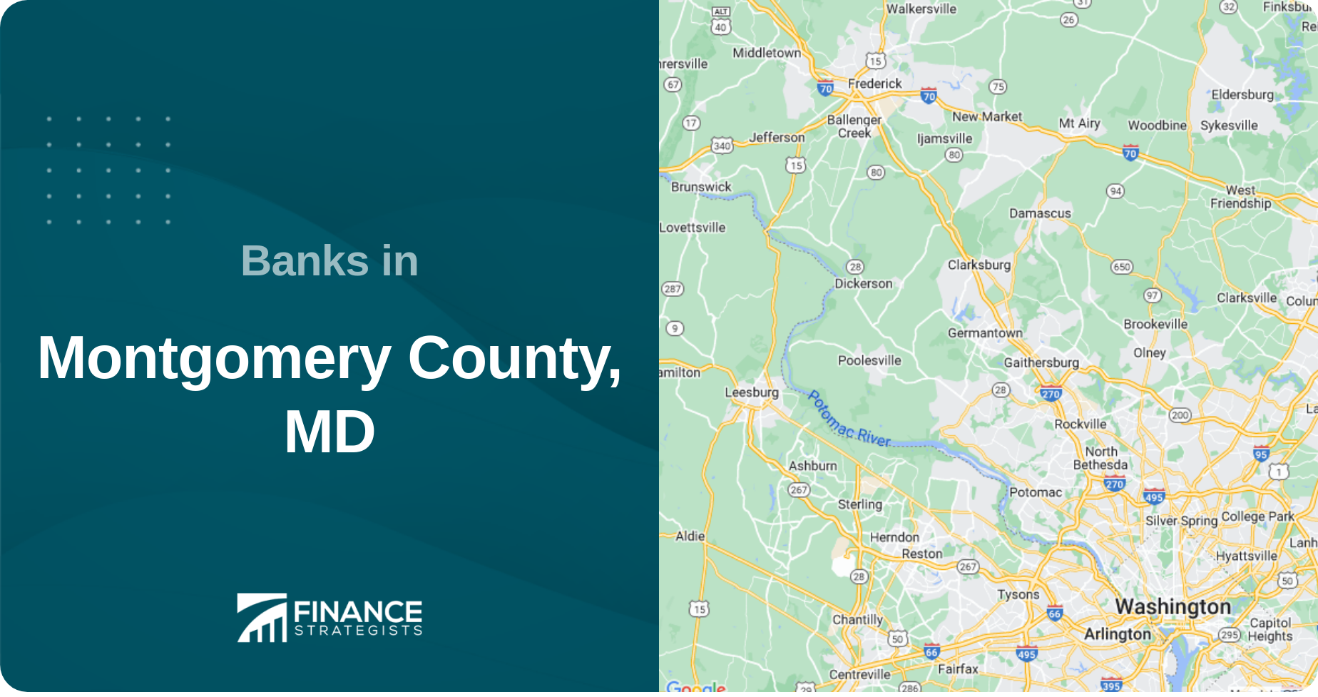 Banks in Montgomery County, MD