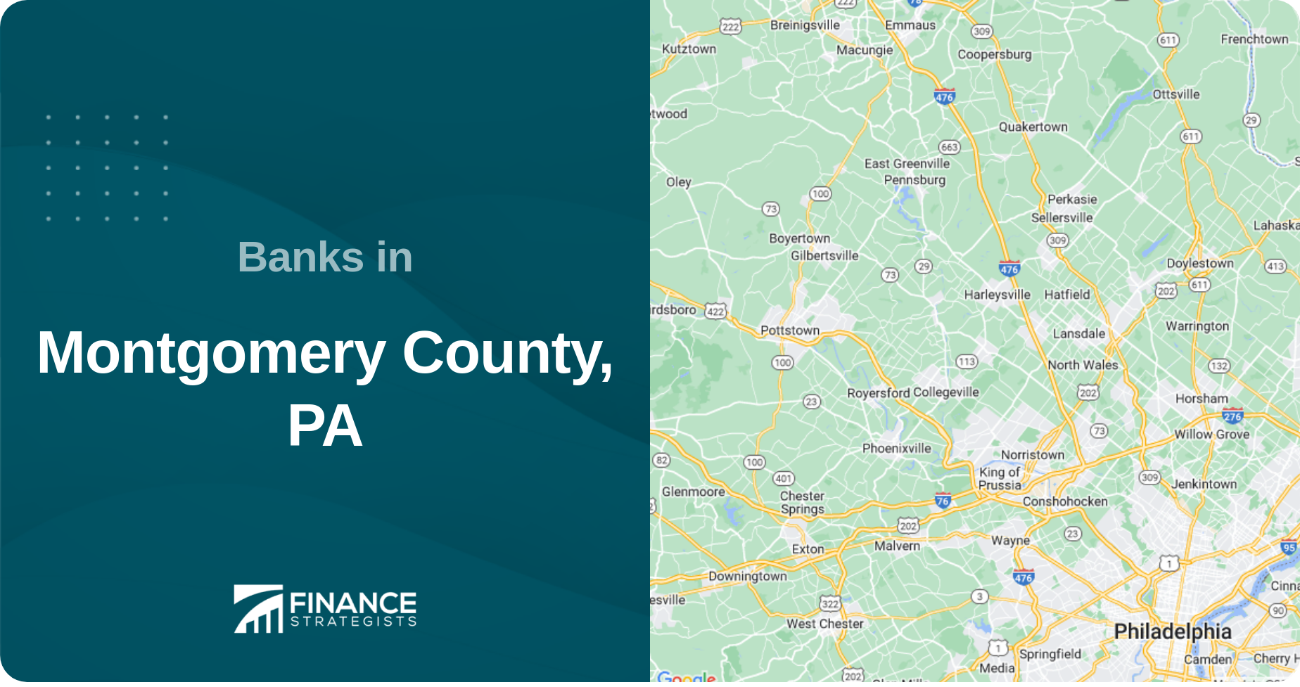 Banks in Montgomery County, PA