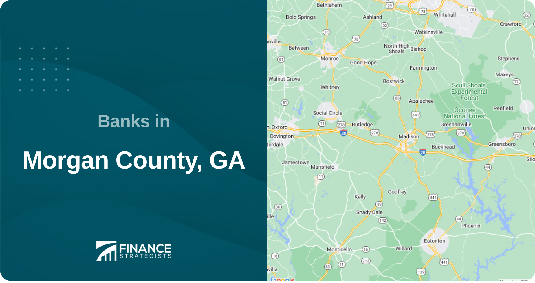 Banks in Morgan County, GA