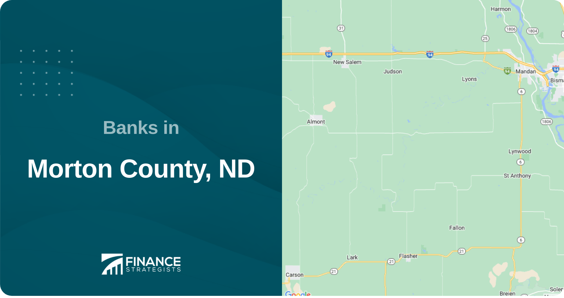Banks in Morton County, ND