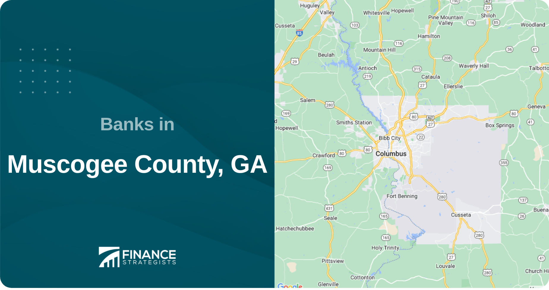 Banks in Muscogee County, GA