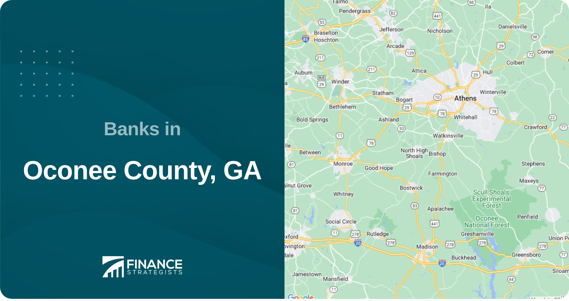 Banks in Oconee County, GA