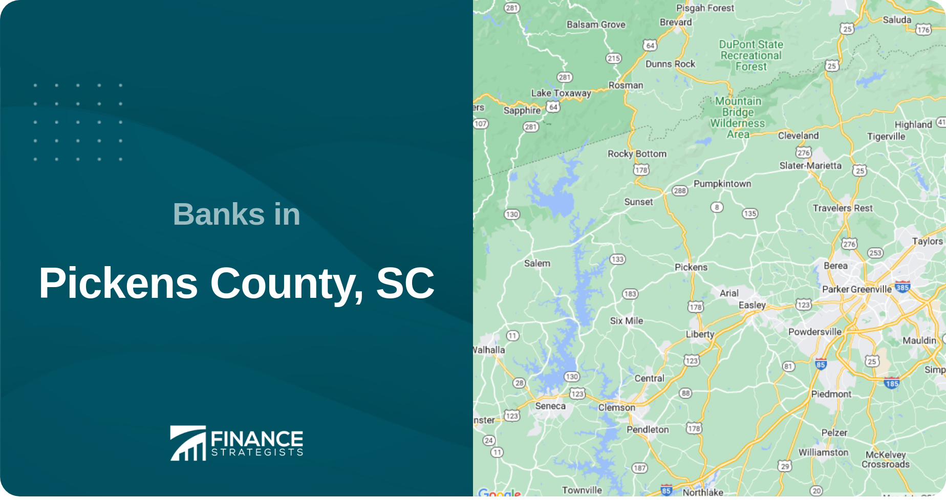 Banks in Pickens County, SC