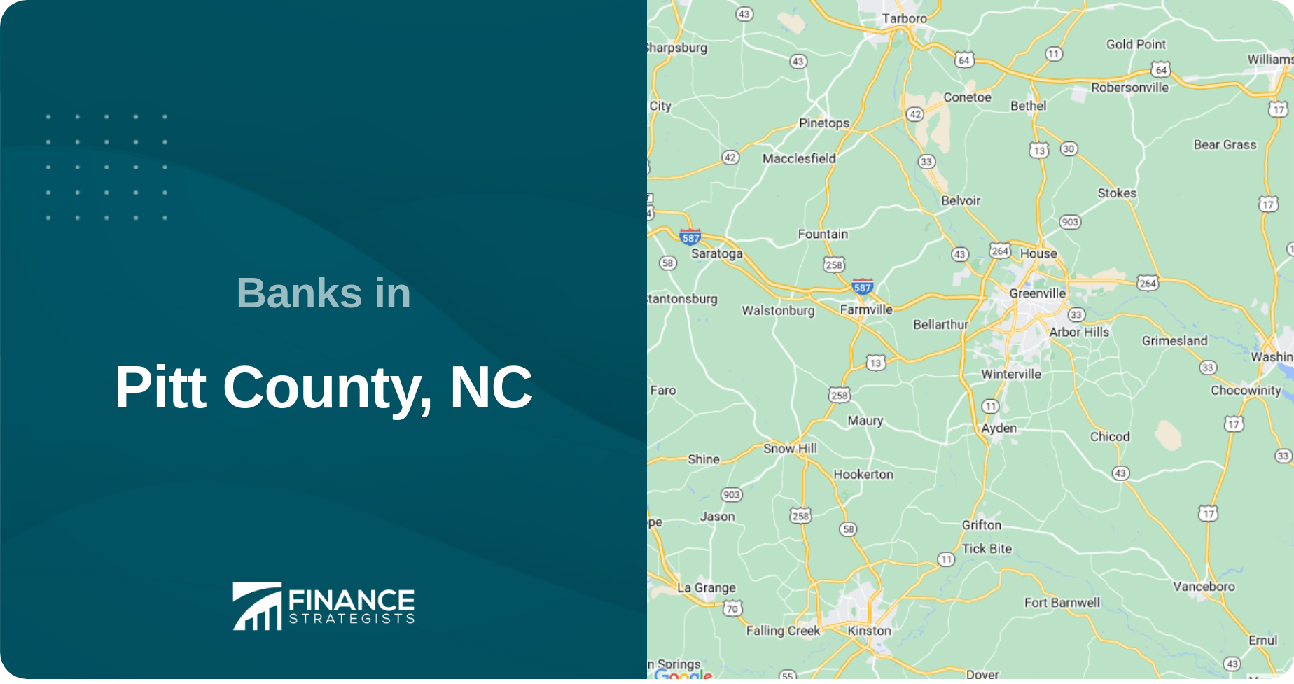 Banks in Pitt County, NC