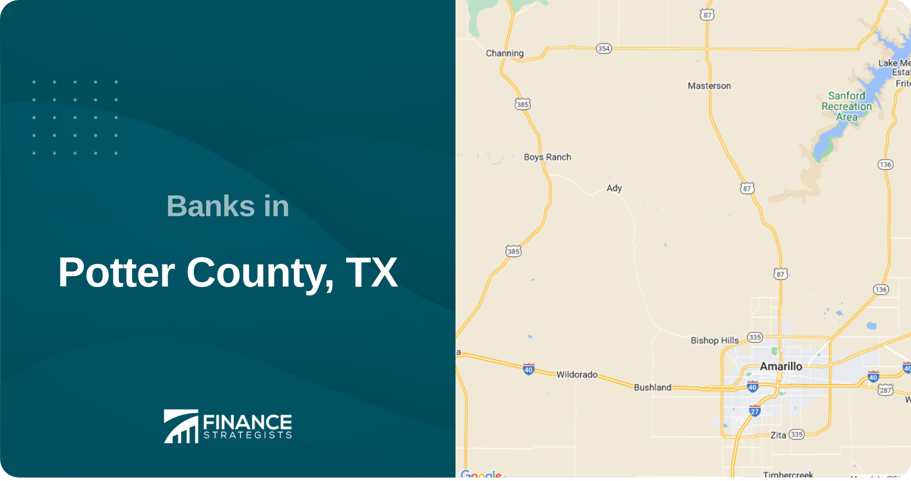 Banks in Potter County, TX