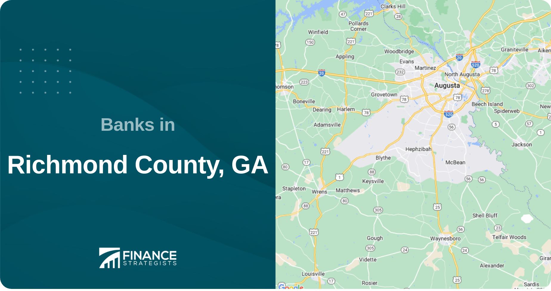 Banks in Richmond County, GA