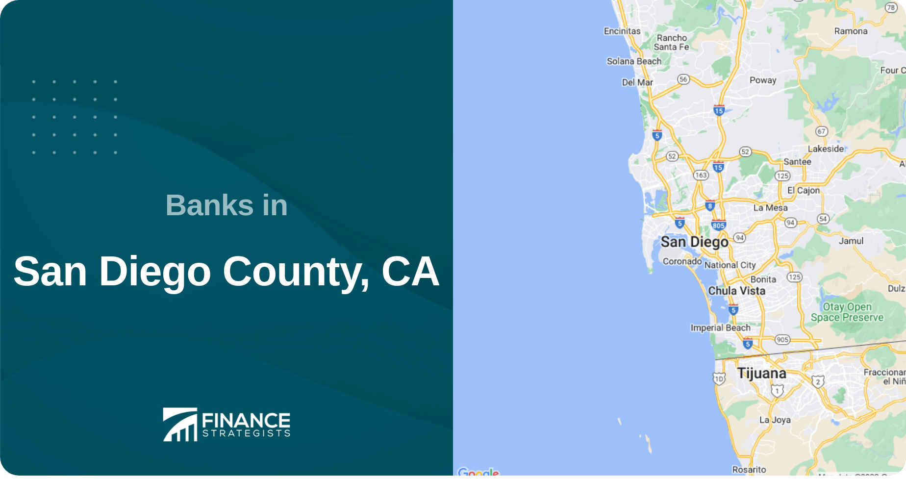 Banks in San Diego County, CA