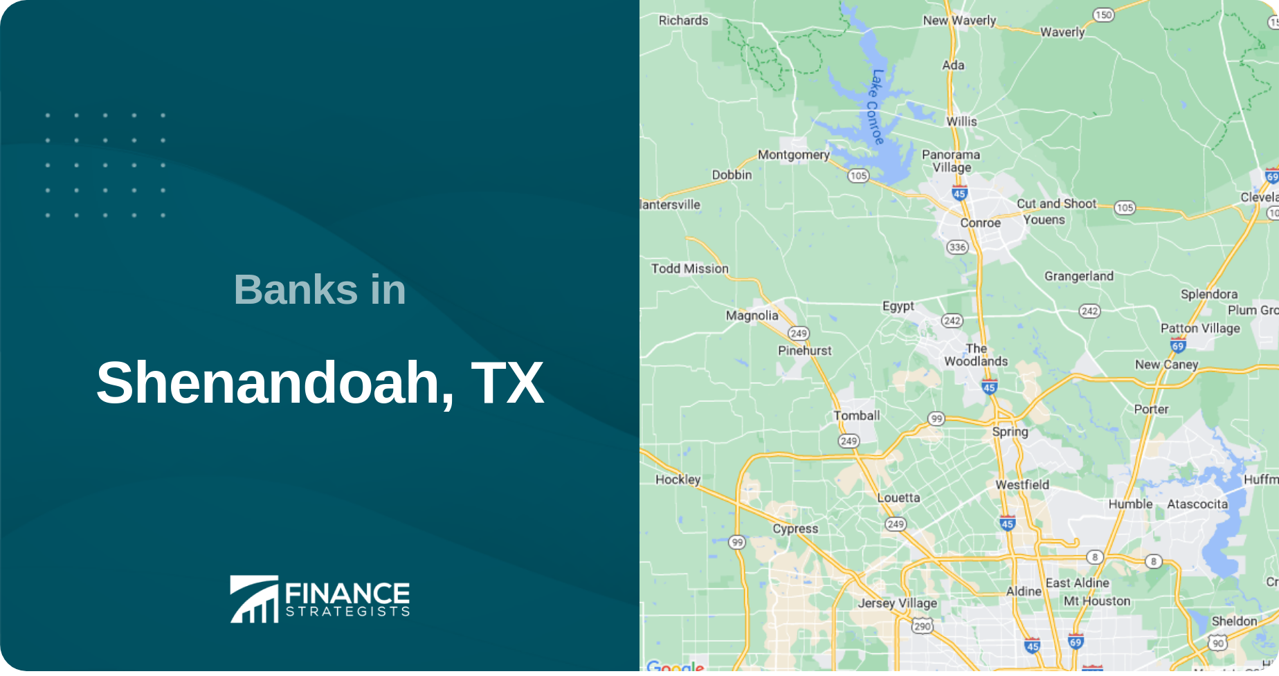 Banks in Shenandoah, TX