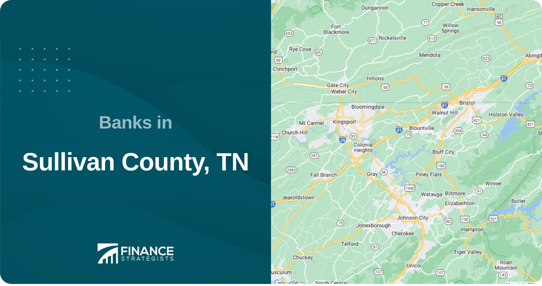 Banks in Sullivan County, TN