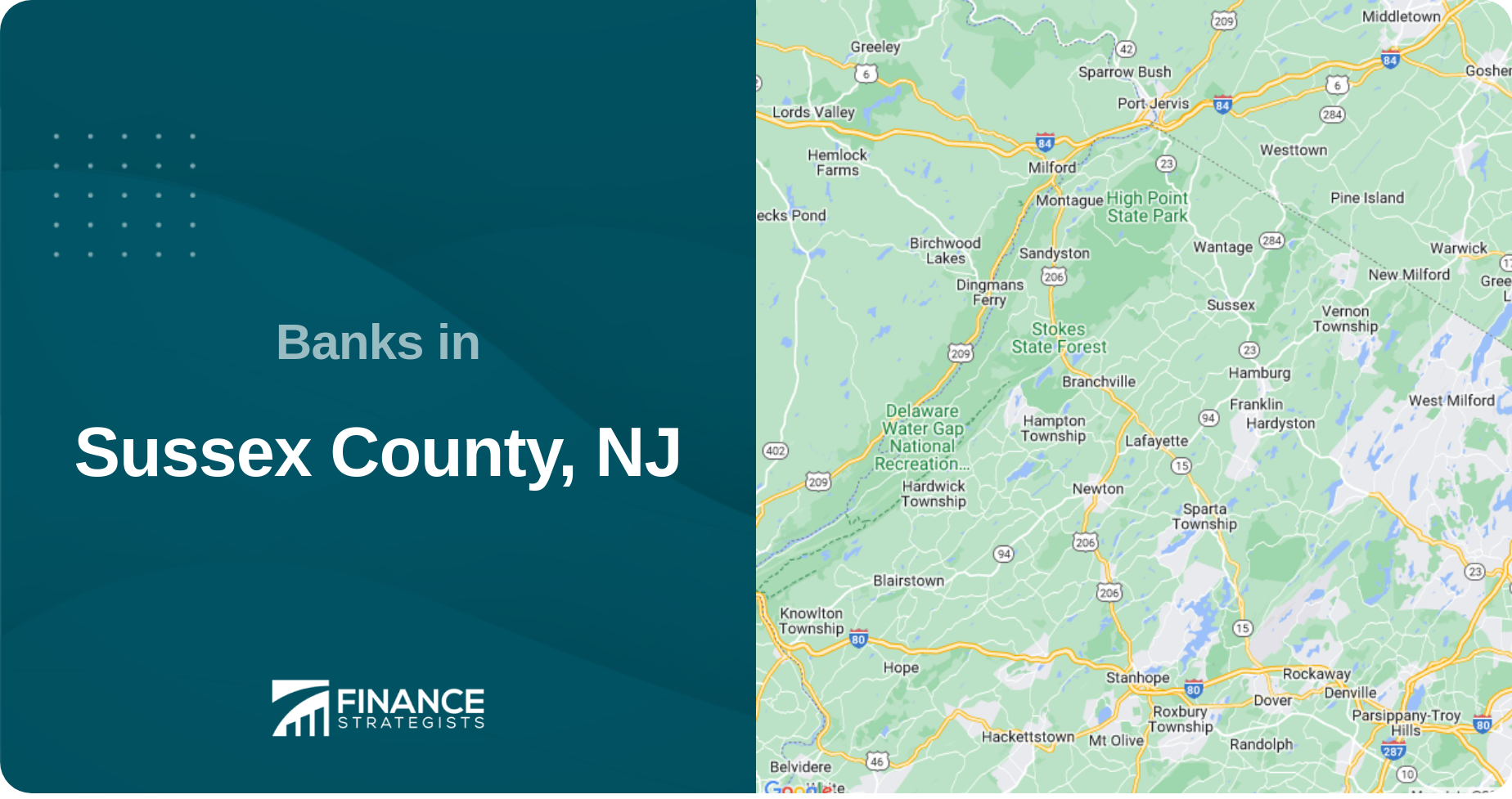 Banks in Sussex County, NJ