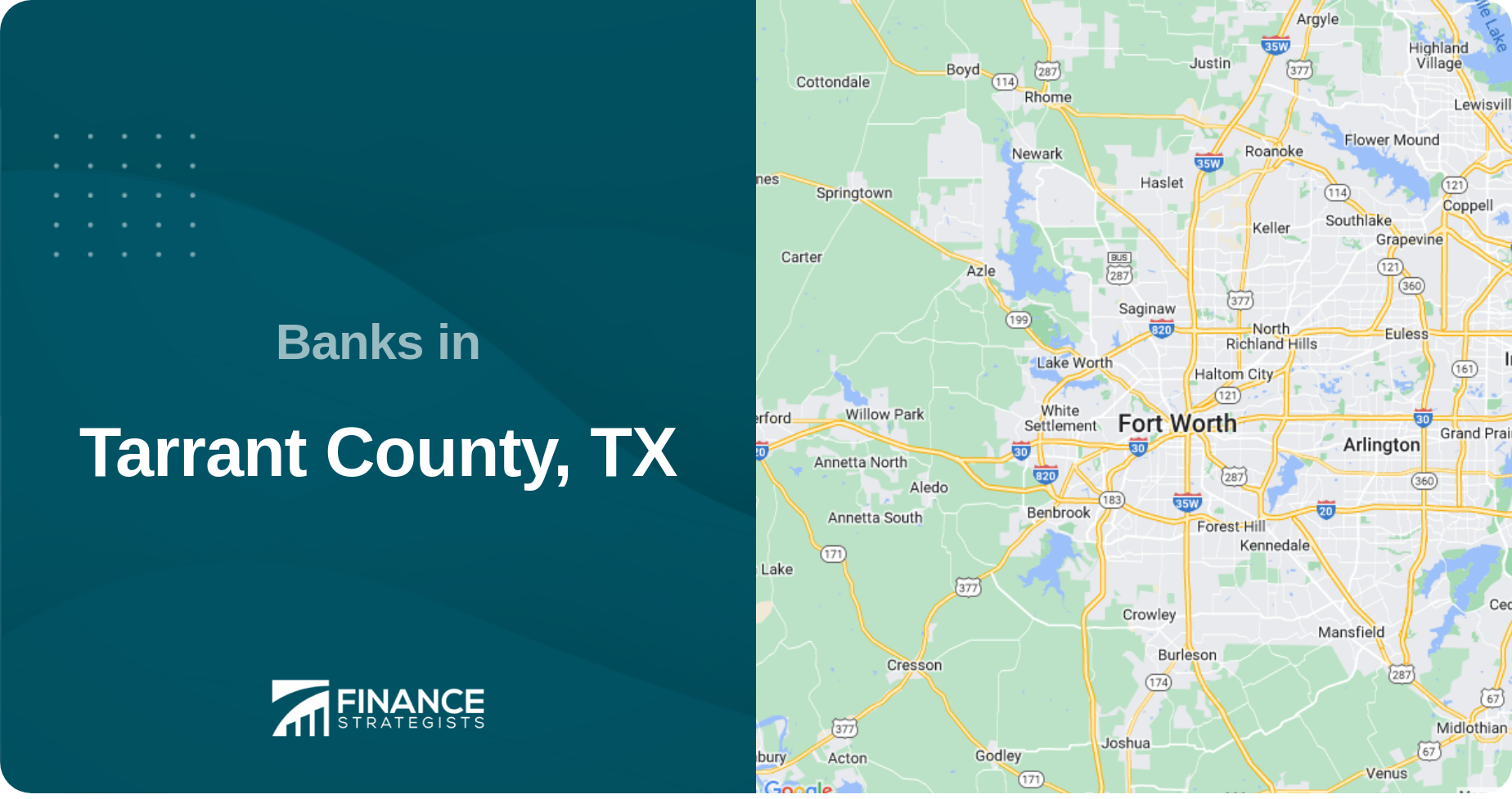 Banks in Tarrant County, TX