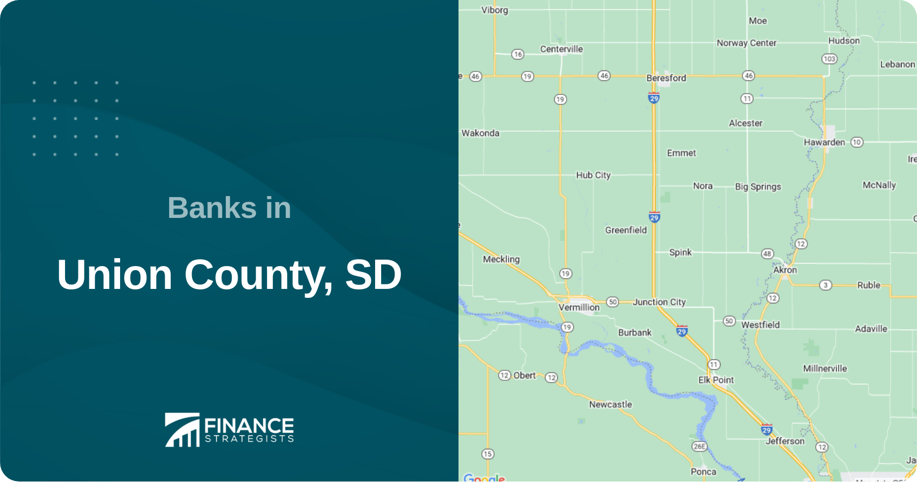 Banks in Union County, SD