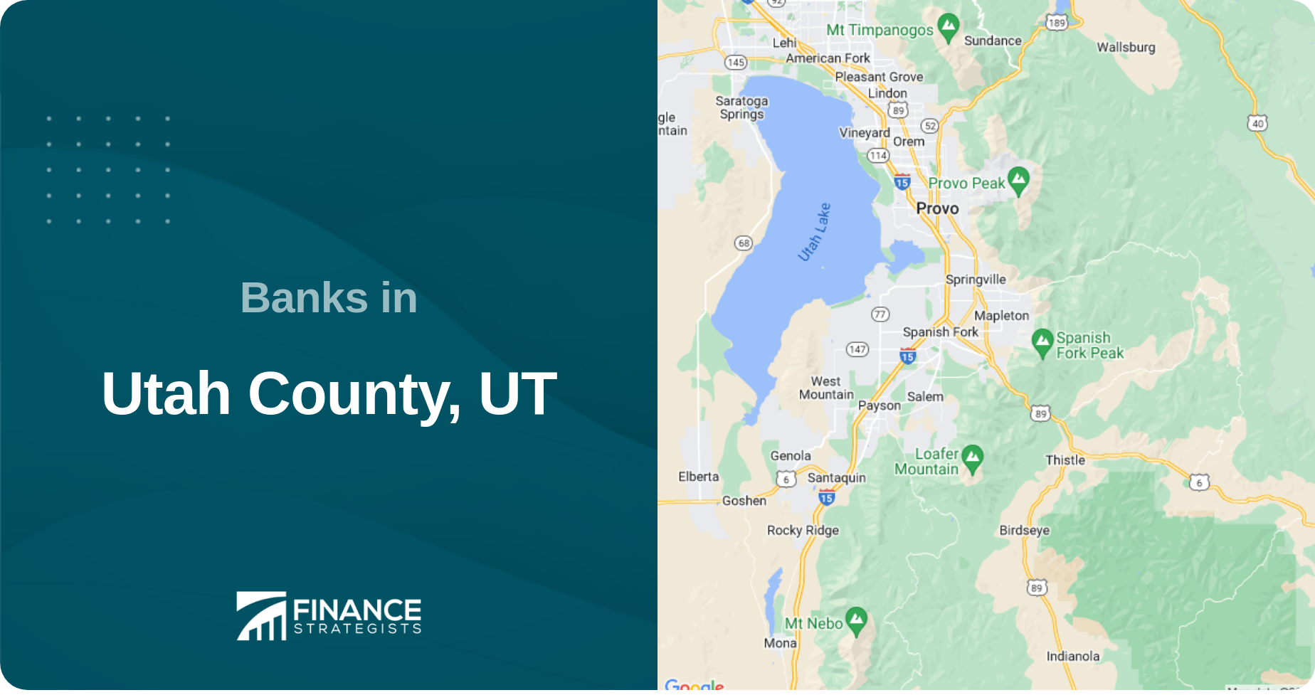 Banks in Utah County, UT