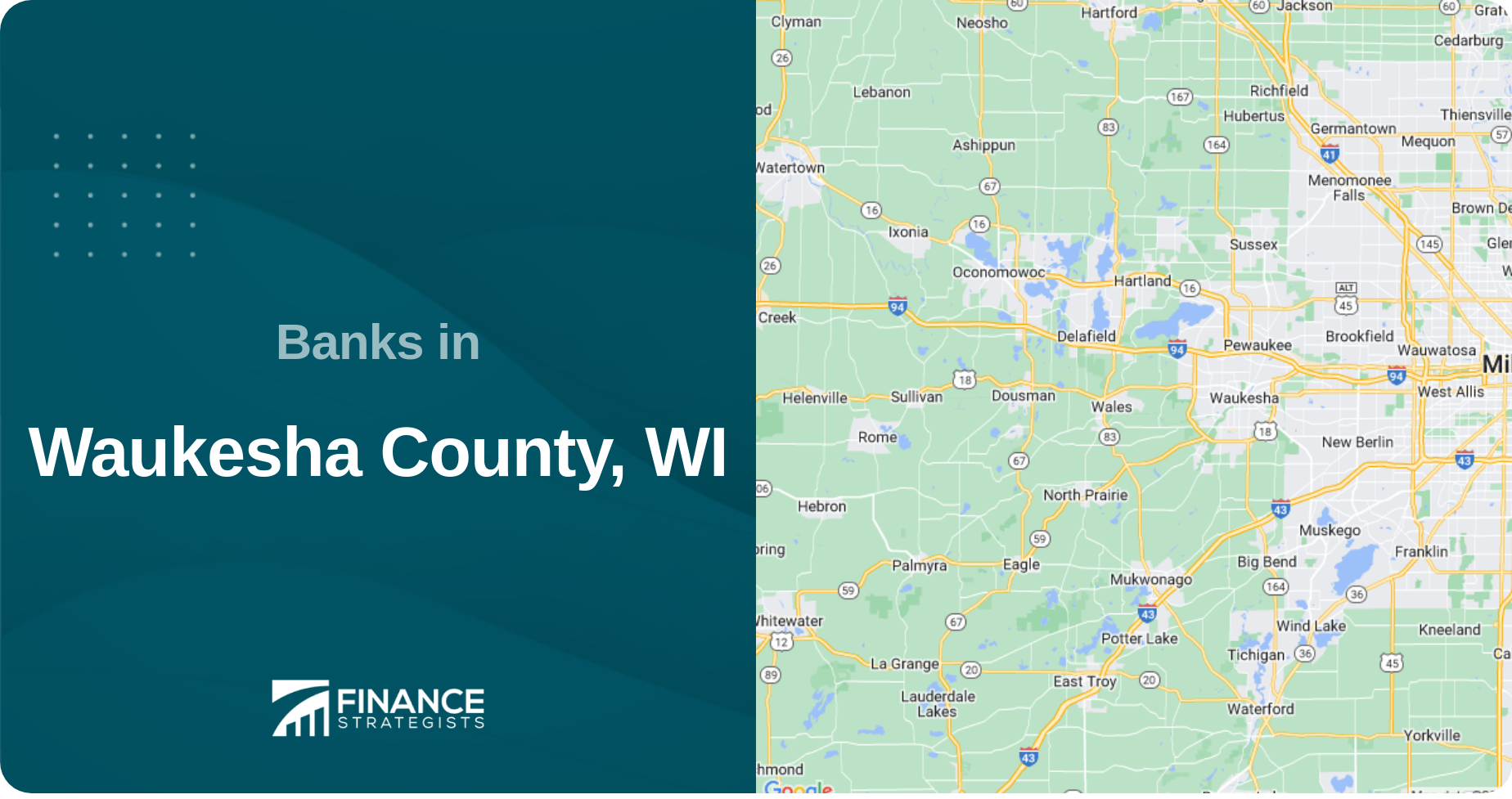 Banks in Waukesha County, WI