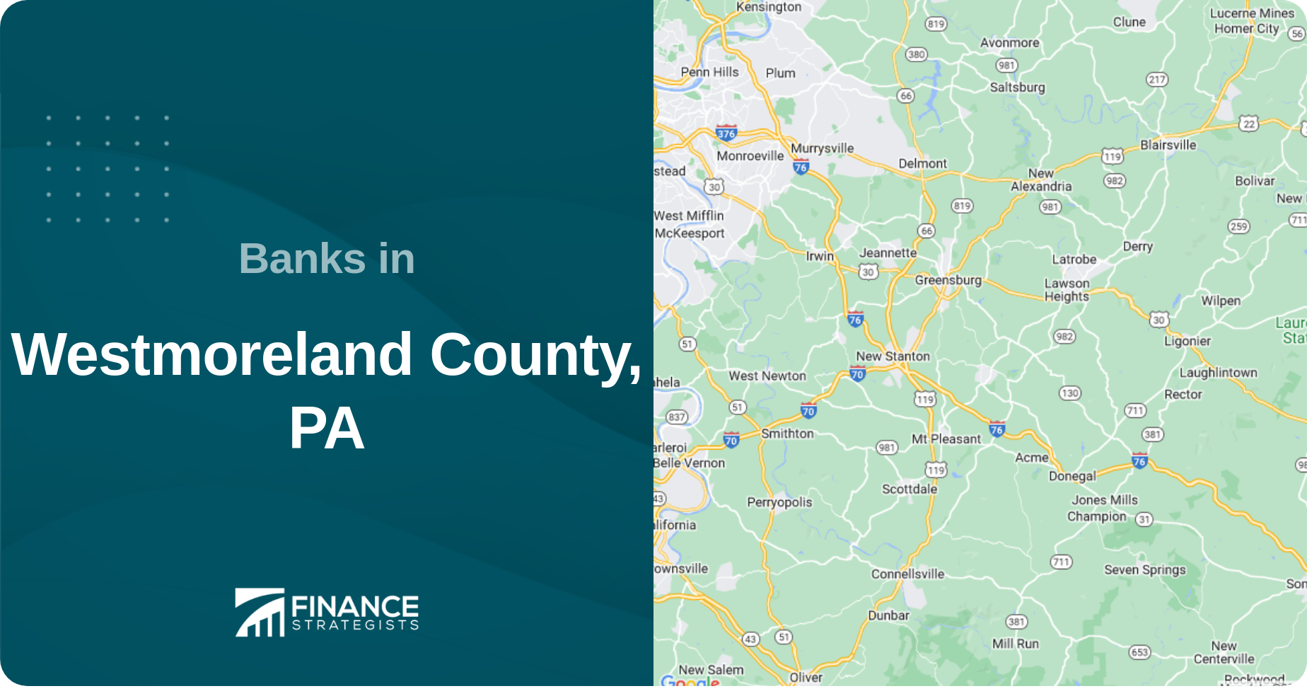 Banks in Westmoreland County, PA