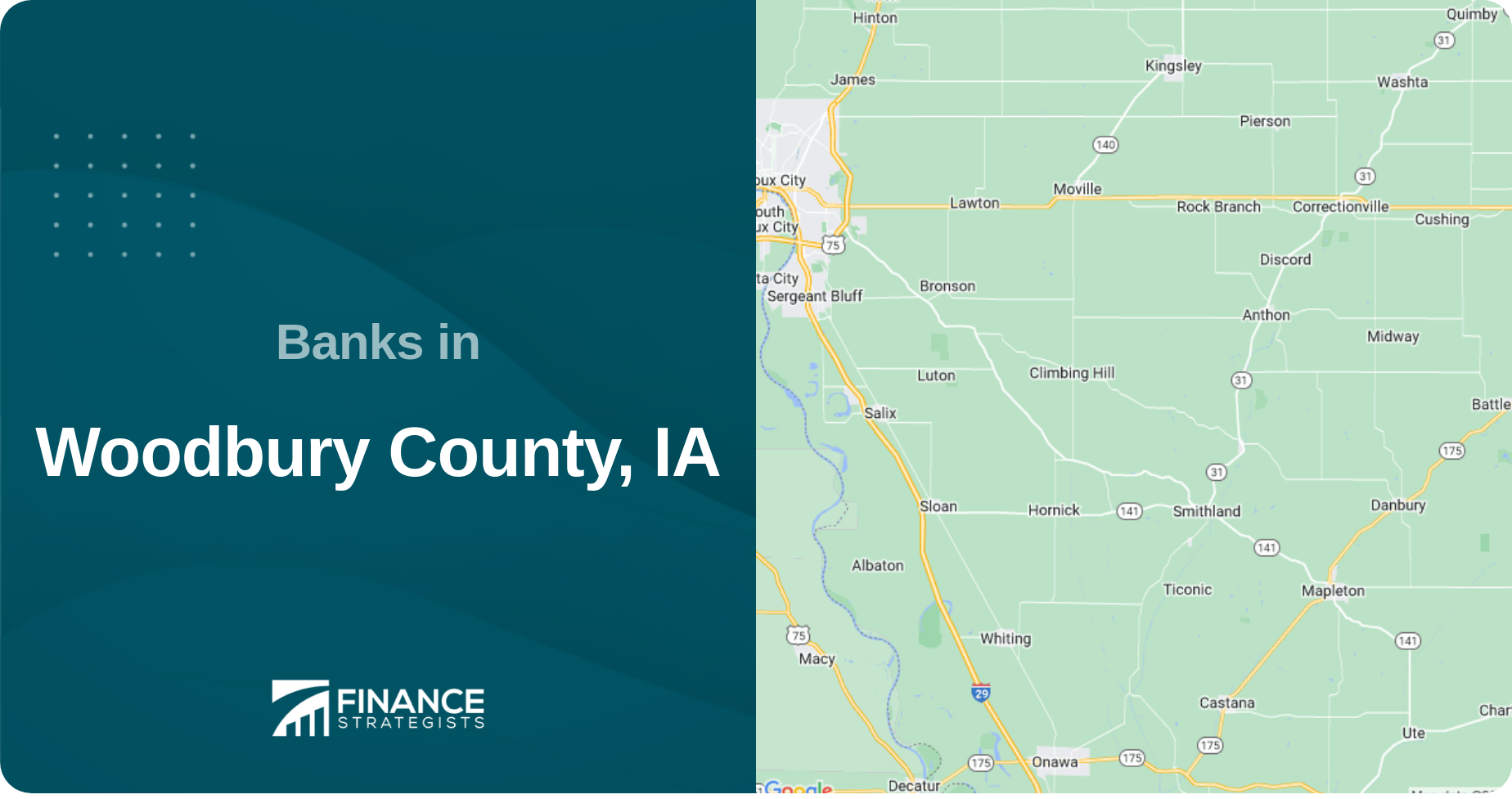 Banks in Woodbury County, IA
