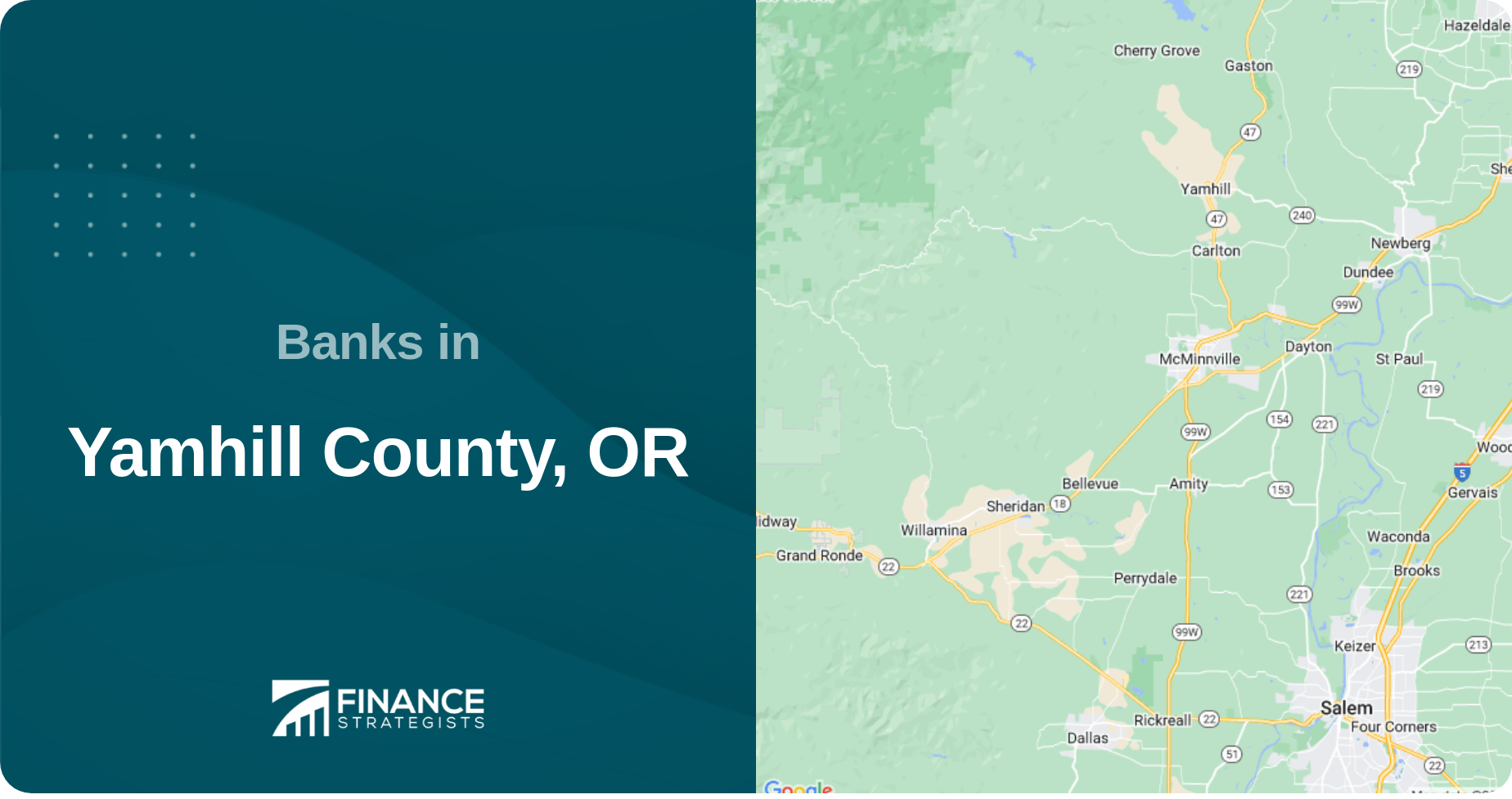 Banks in Yamhill County, OR