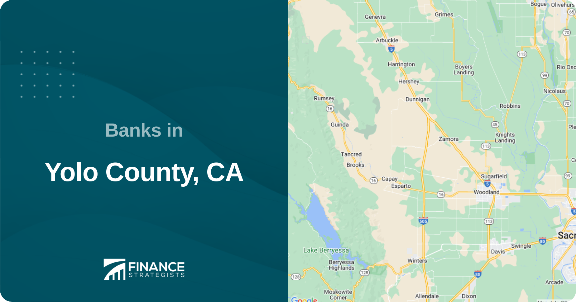 Banks in Yolo County, CA