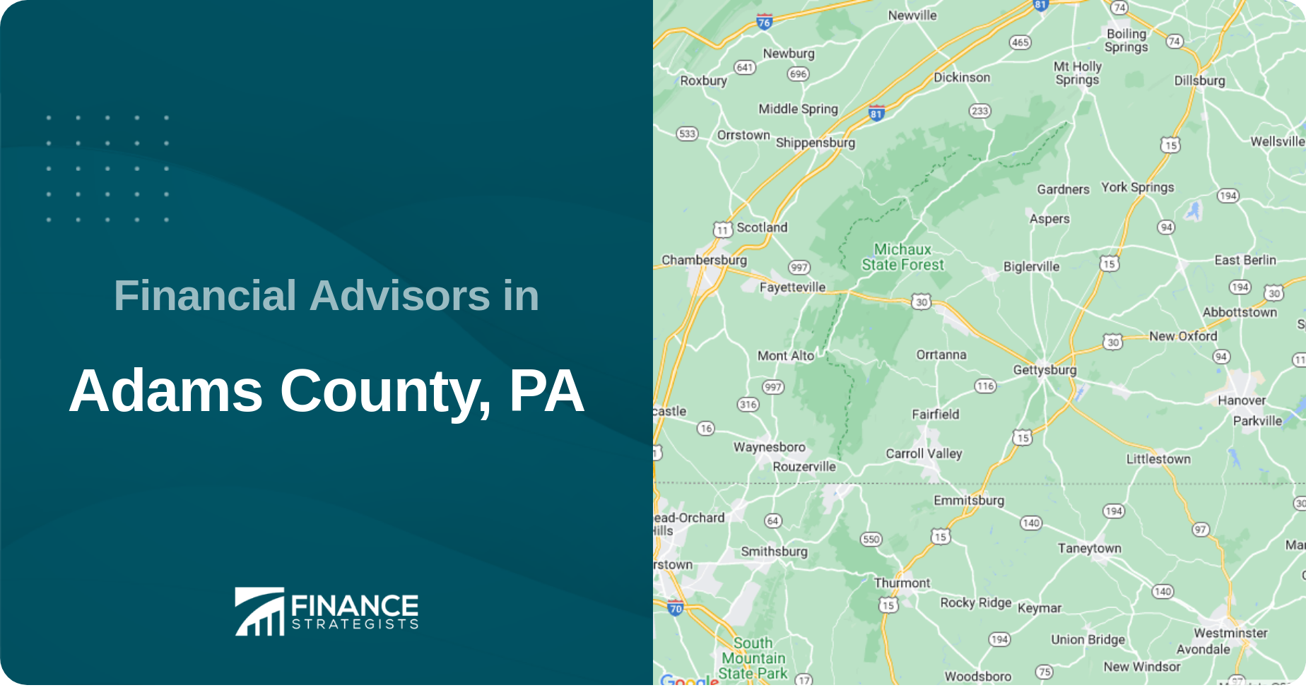 Financial Advisors in Adams County, PA