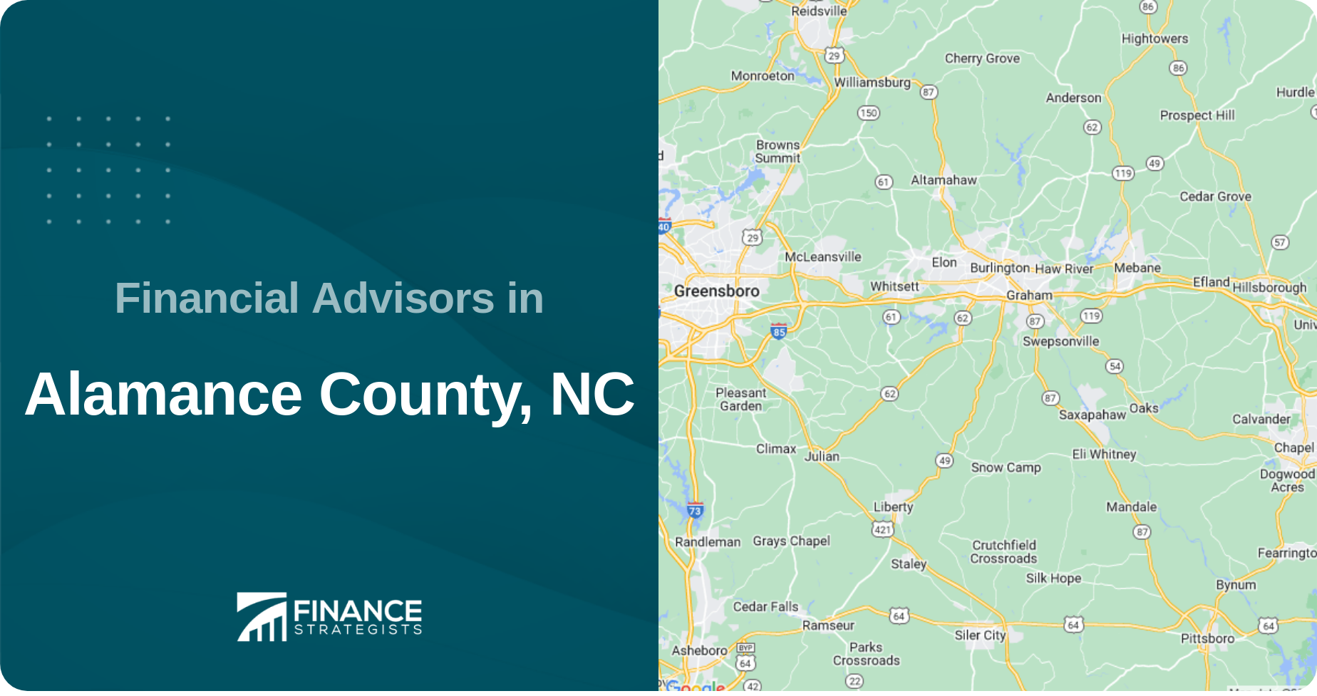 Financial Advisors in Alamance County, NC