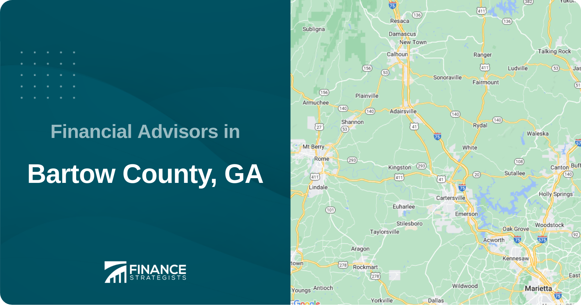 Financial Advisors in Bartow County, GA