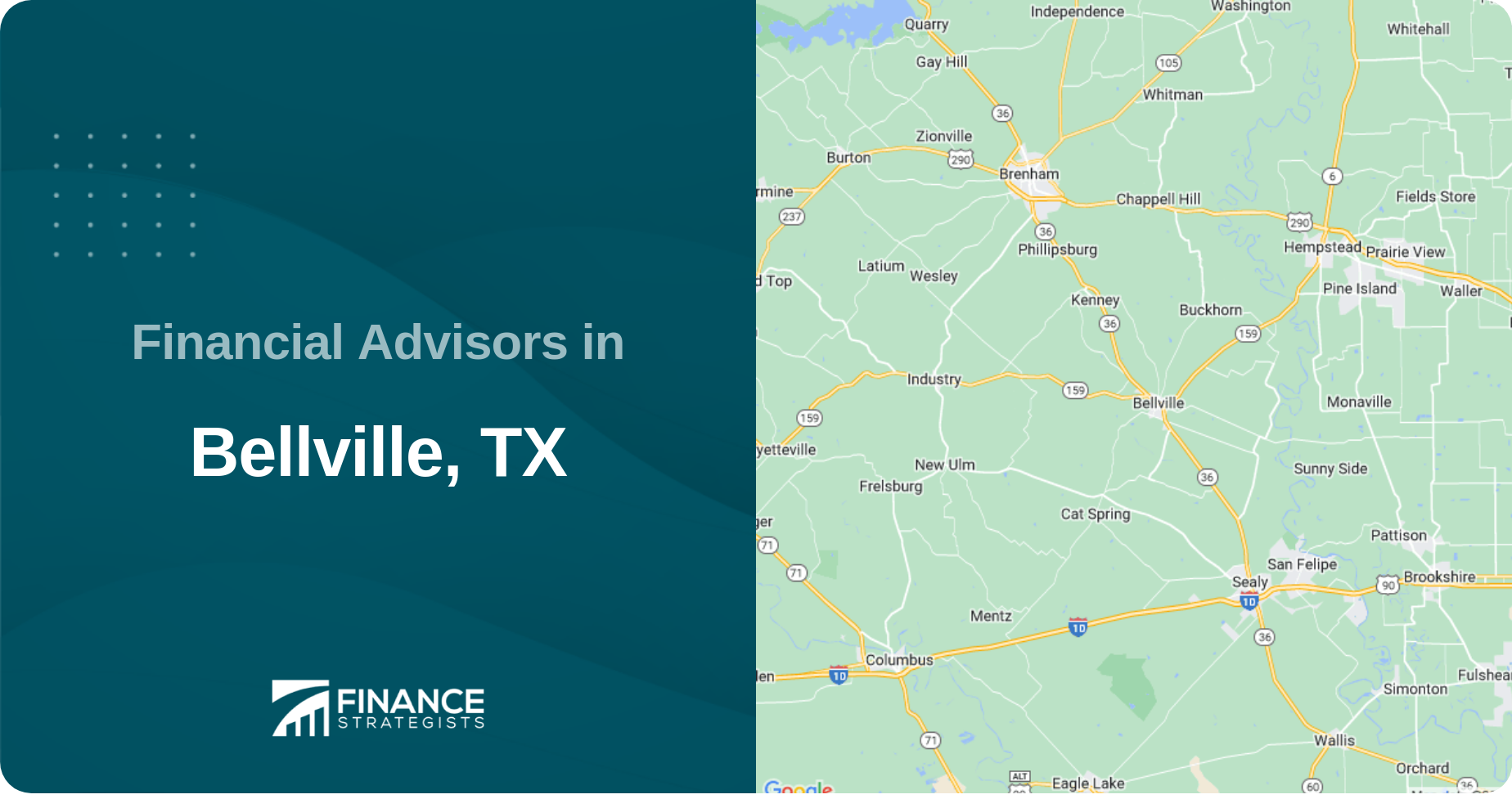 Financial Advisors in Bellville, TX