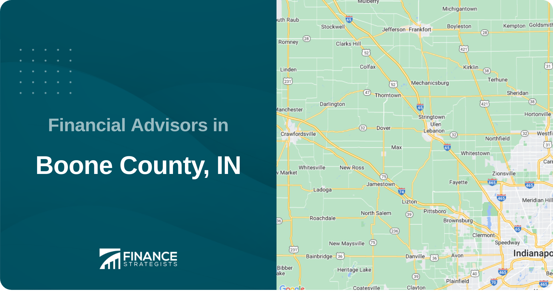 Financial Advisors in Boone County, IN