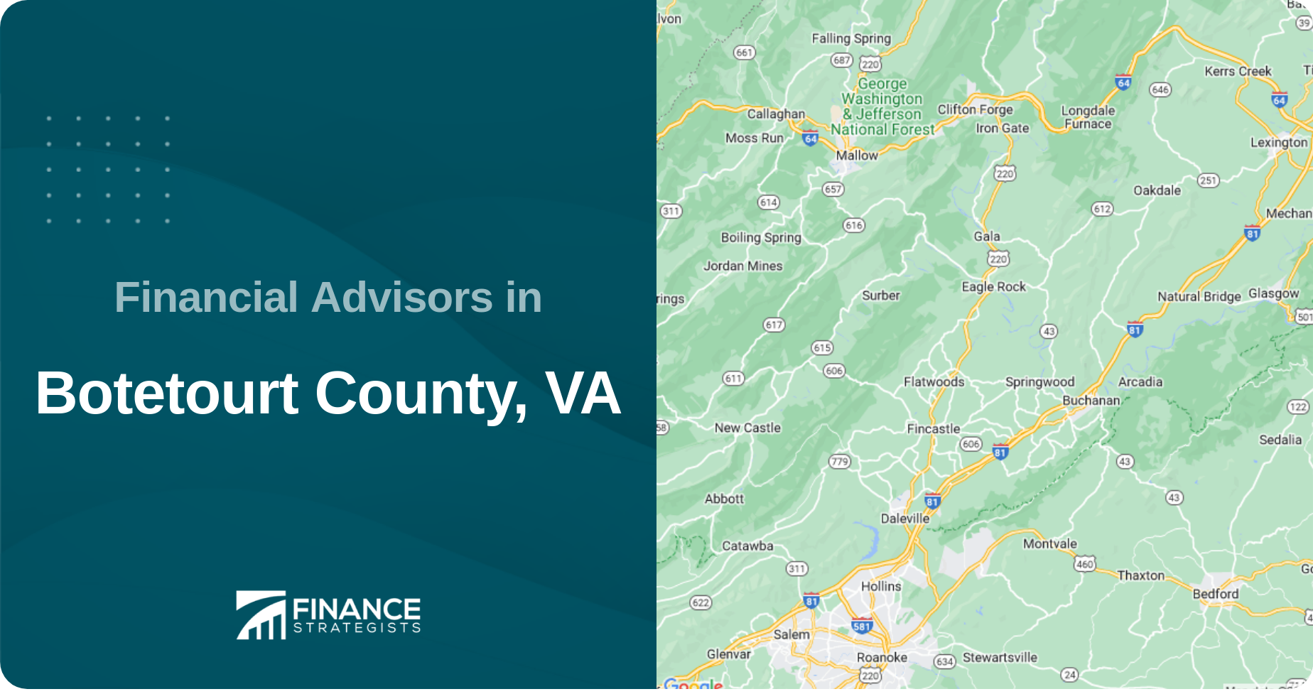 Financial Advisors in Botetourt County, VA