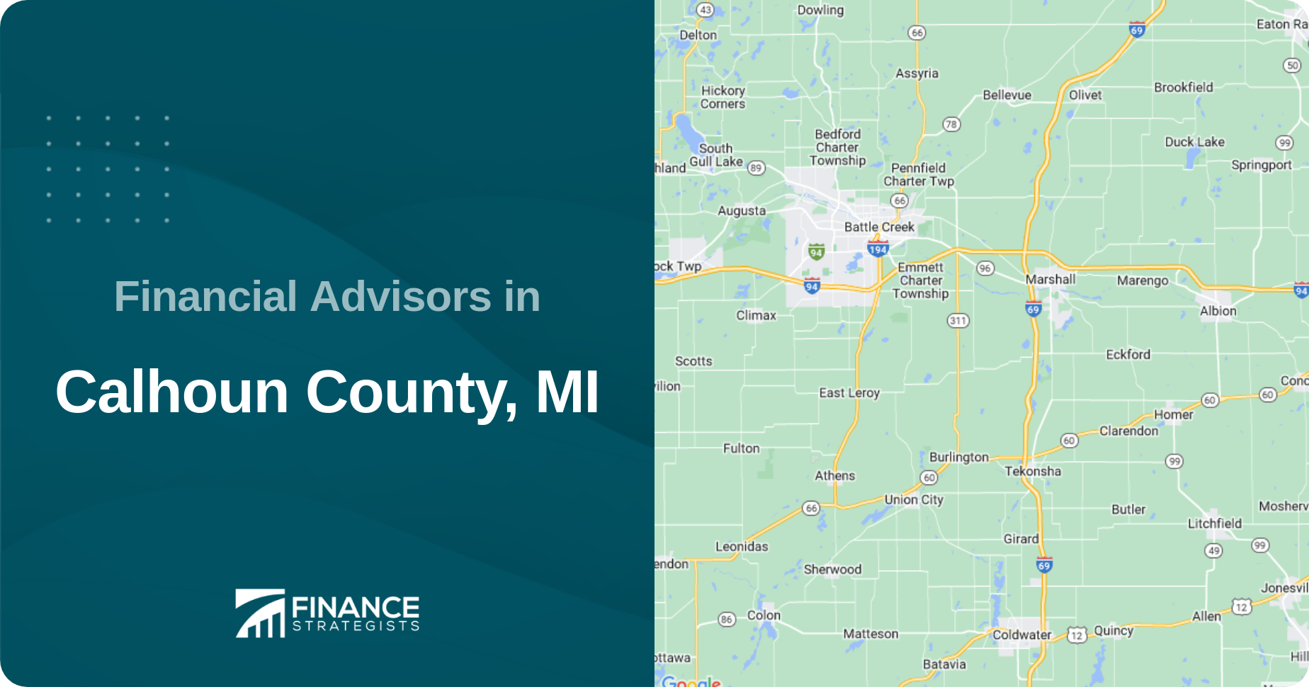 Financial Advisors in Calhoun County, MI