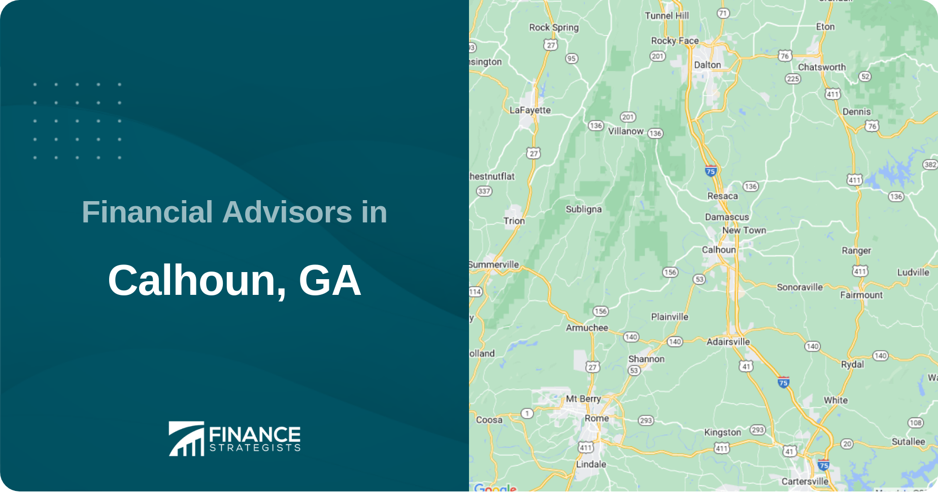 Financial Advisors in Calhoun, GA