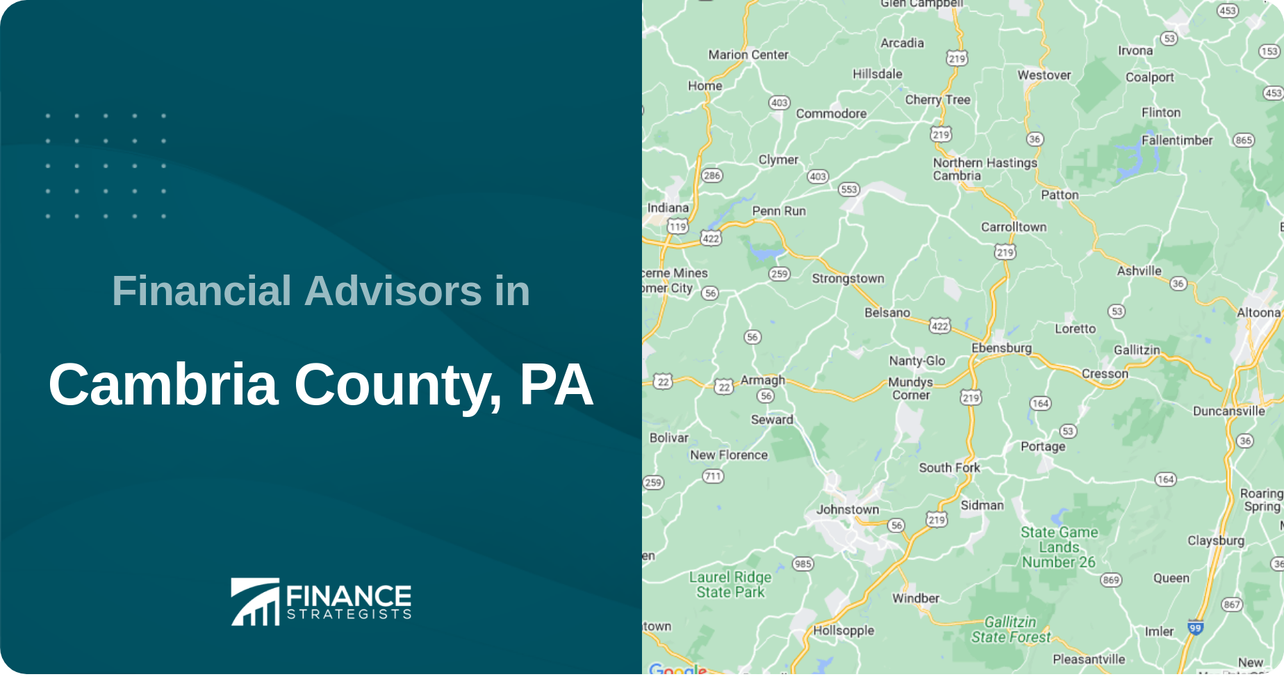 Financial Advisors in Cambria County, PA