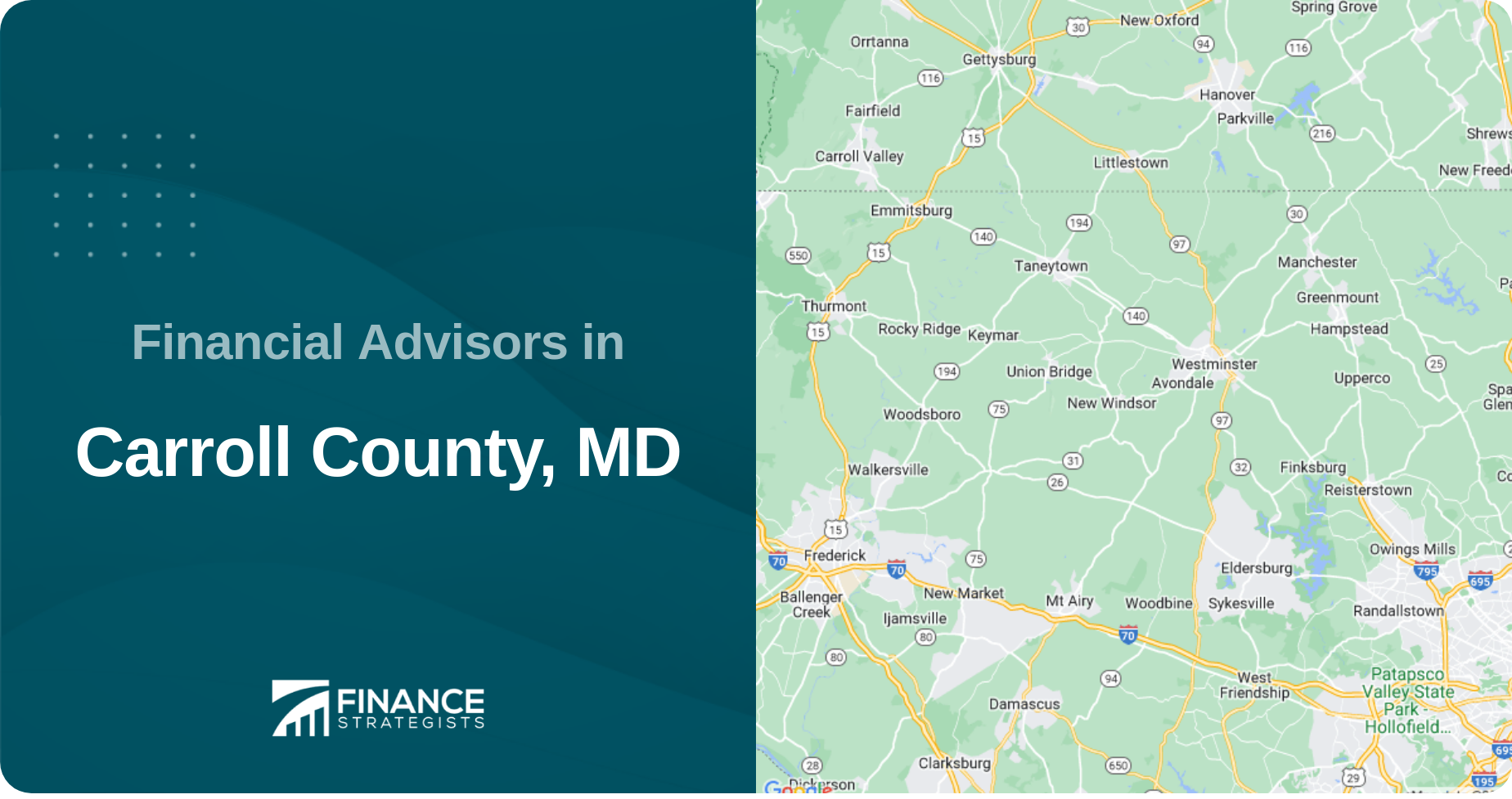 Financial Advisors in Carroll County, MD