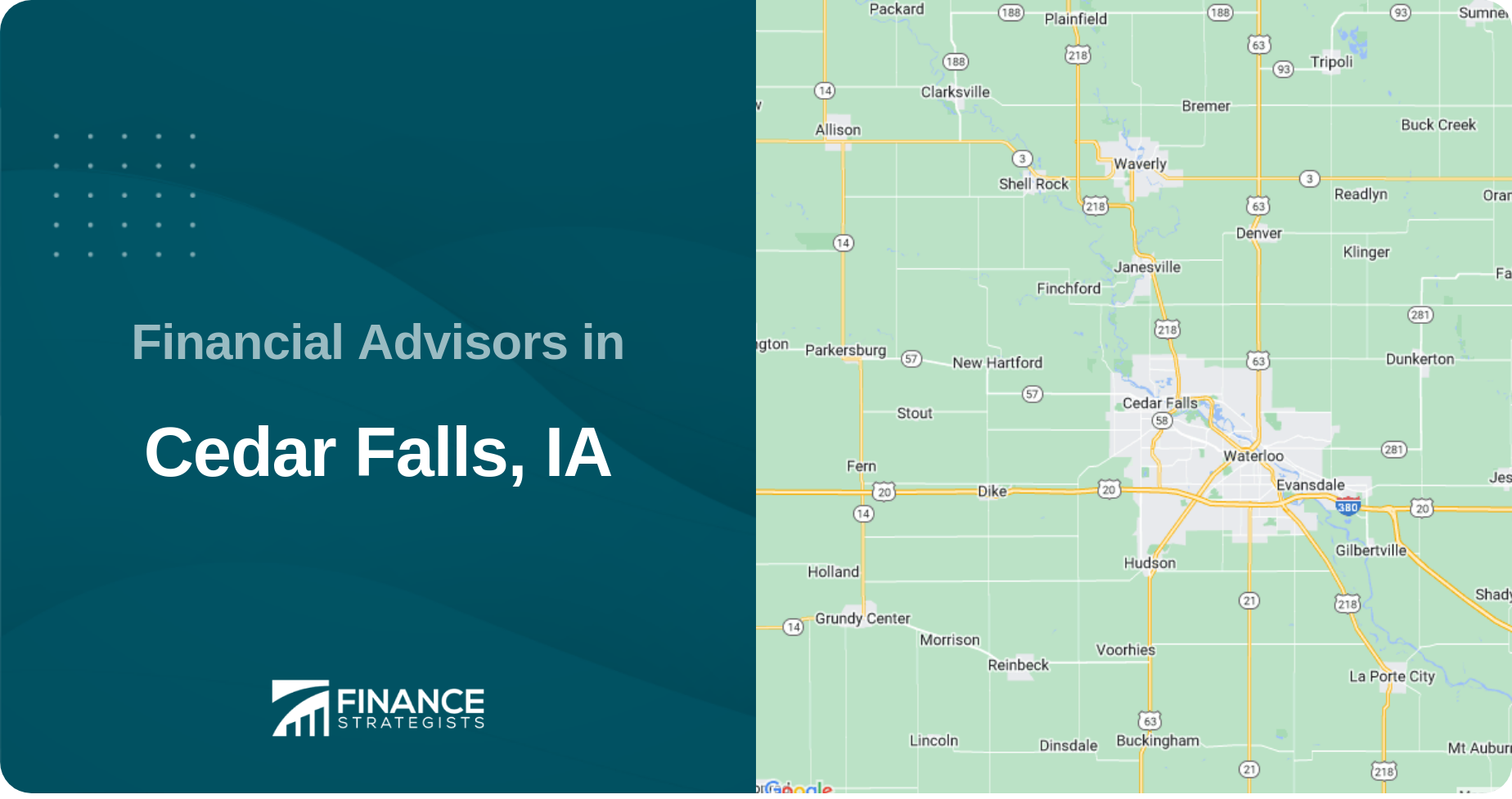 Financial Advisors in Cedar Falls, IA