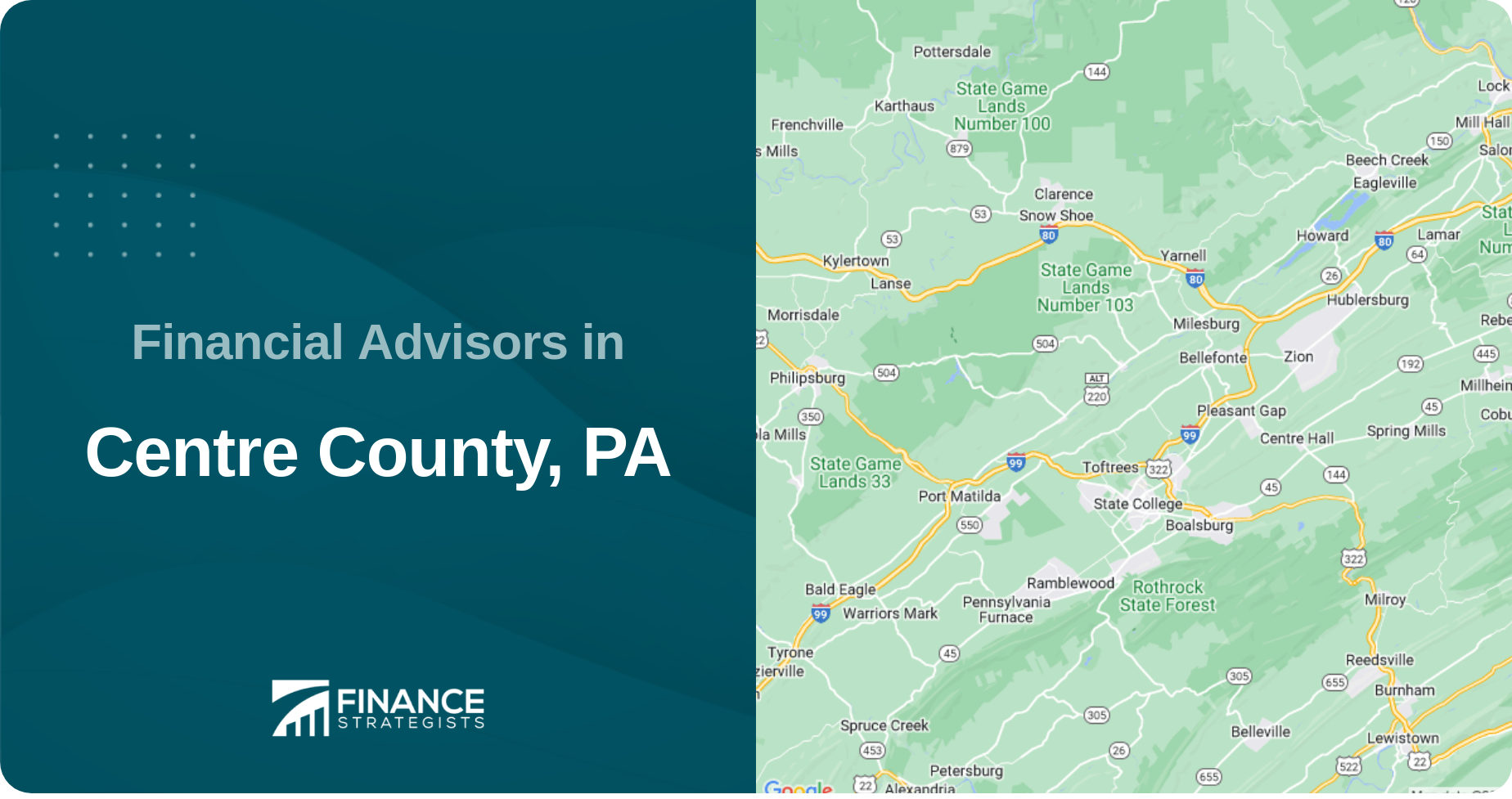 Financial Advisors in Centre County, PA