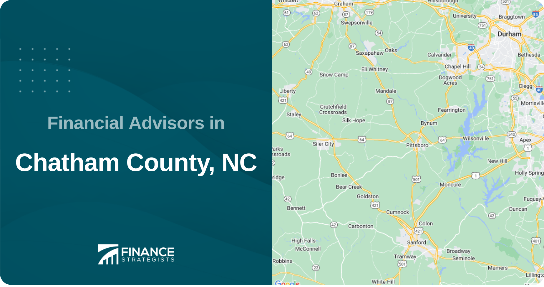 Financial Advisors in Chatham County, NC