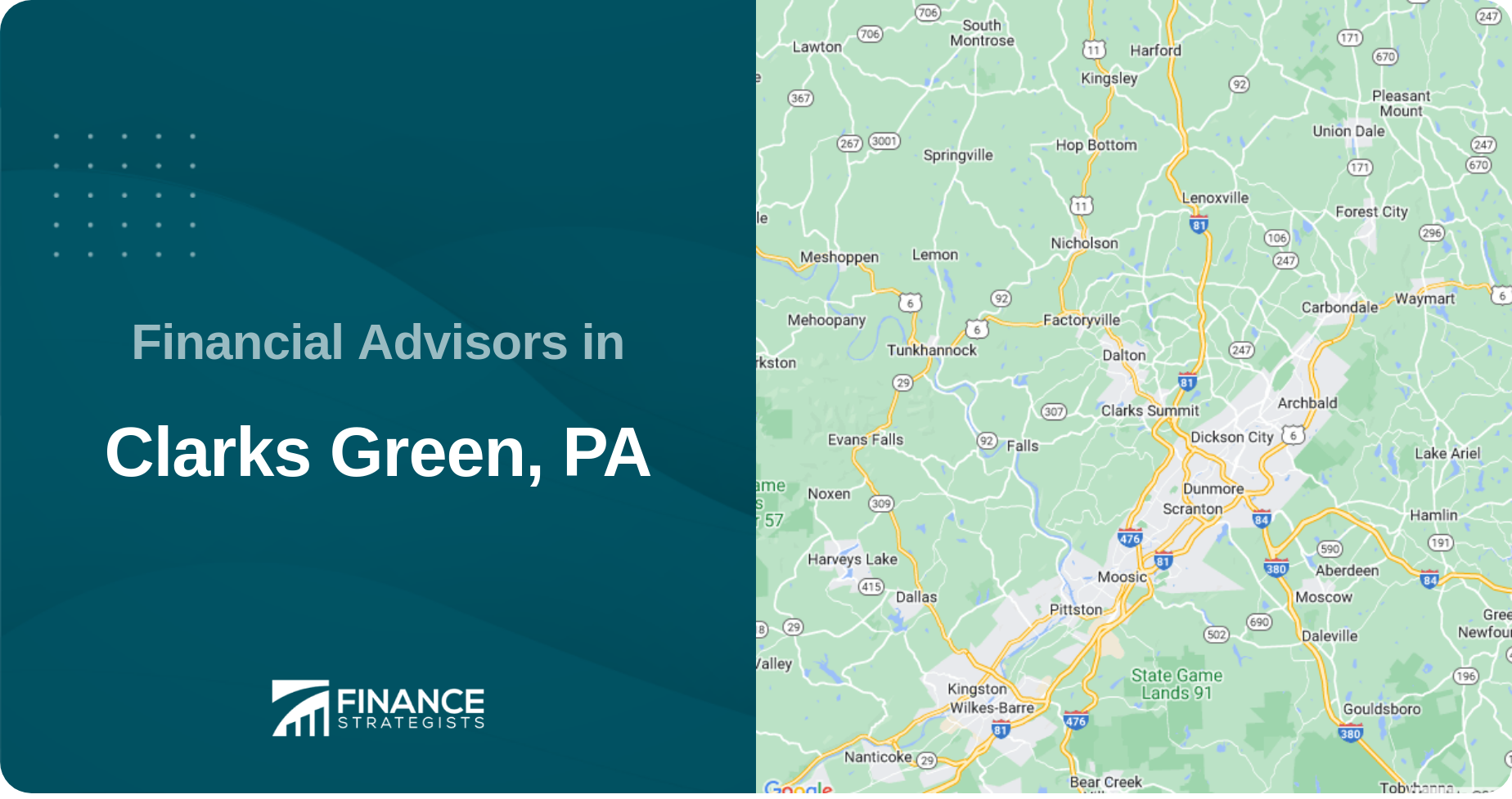 Financial Advisors in Clarks Green, PA