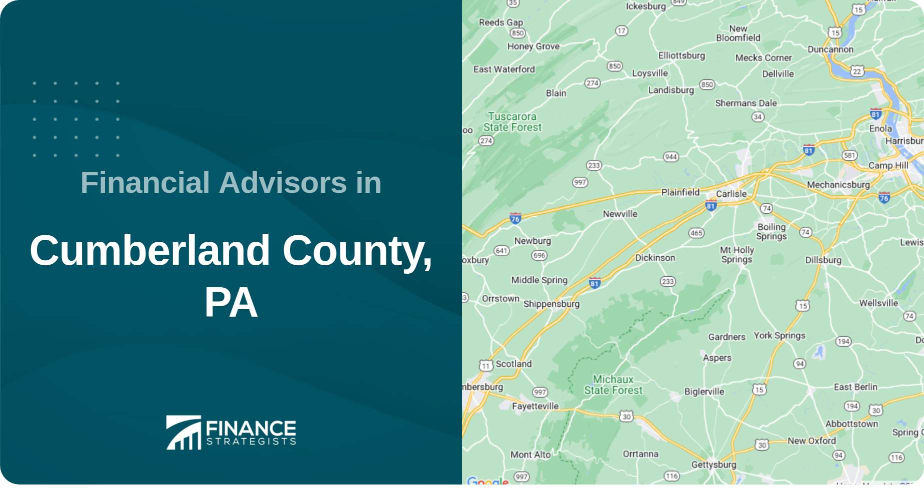 Financial Advisors in Cumberland County, PA