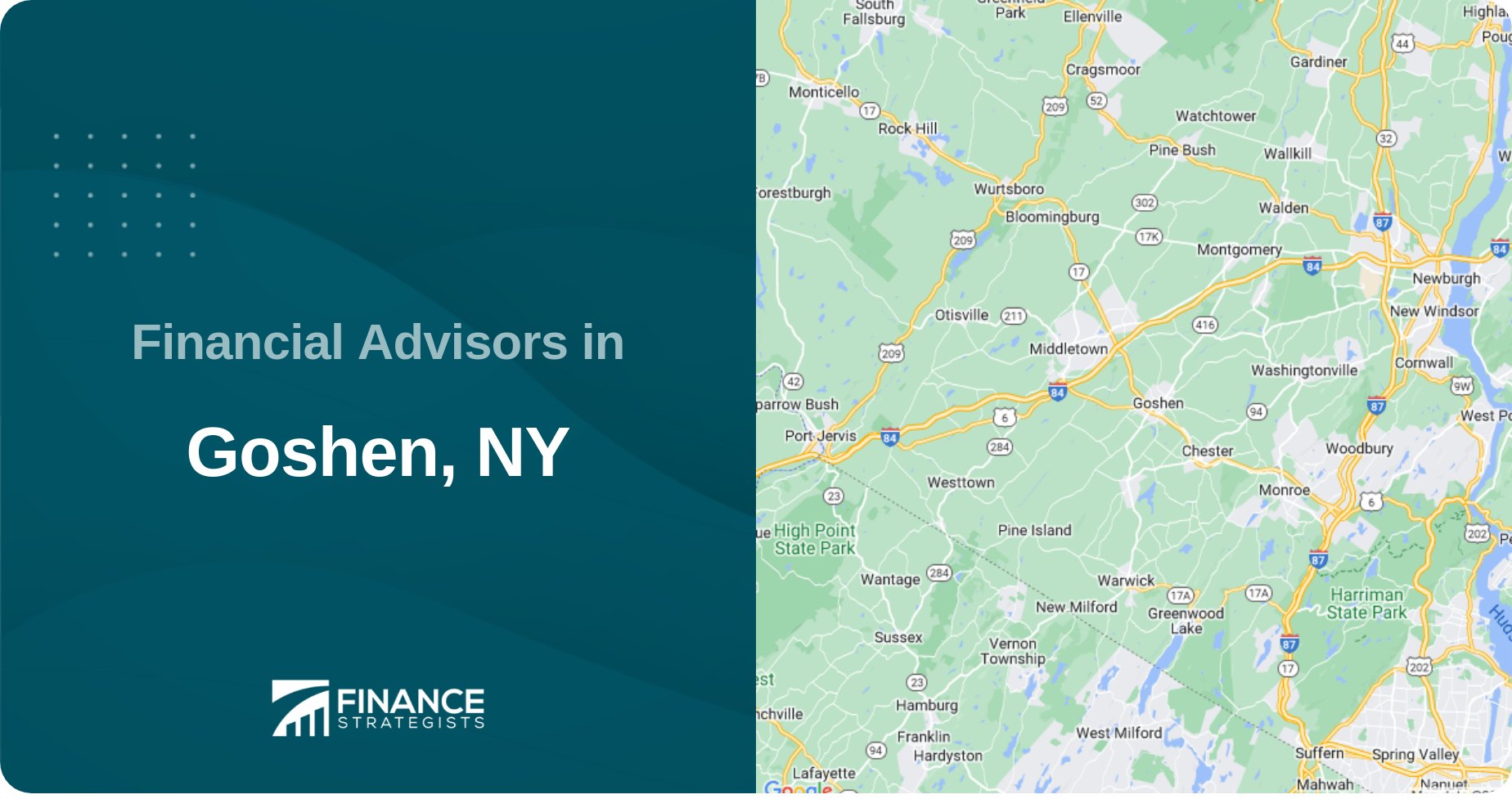 Financial Advisors in Goshen, NY