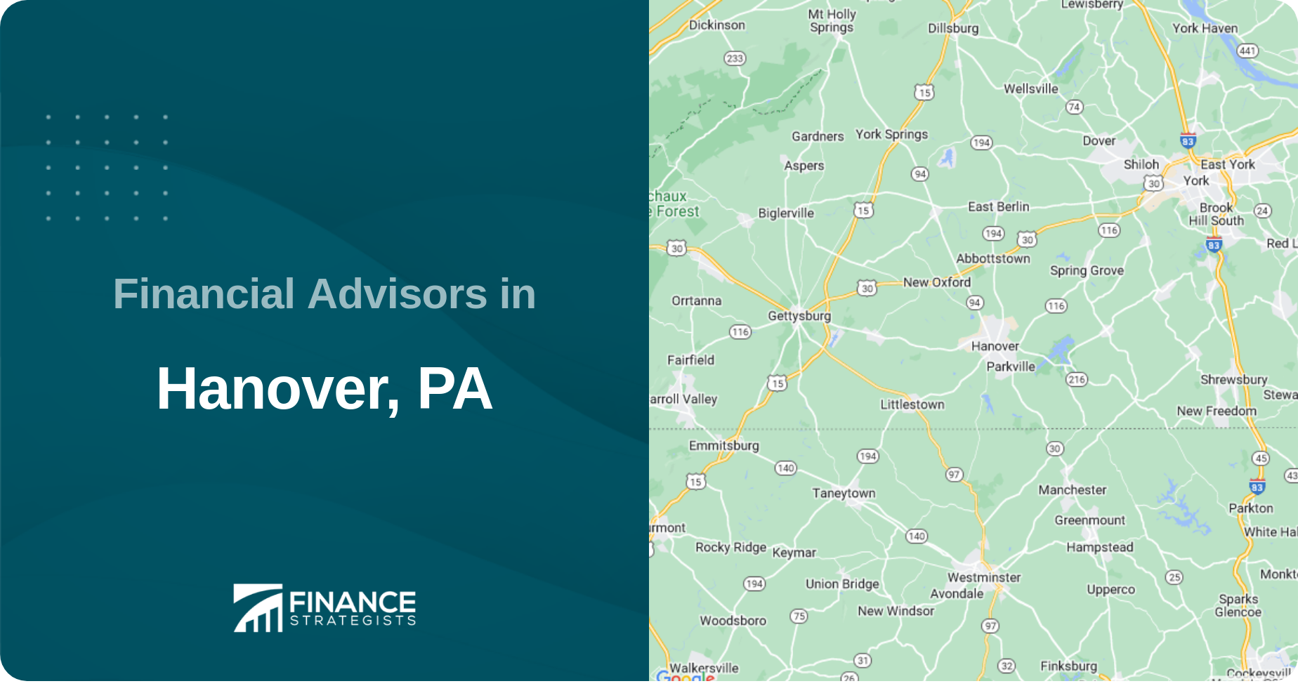 Financial Advisors in Hanover, PA