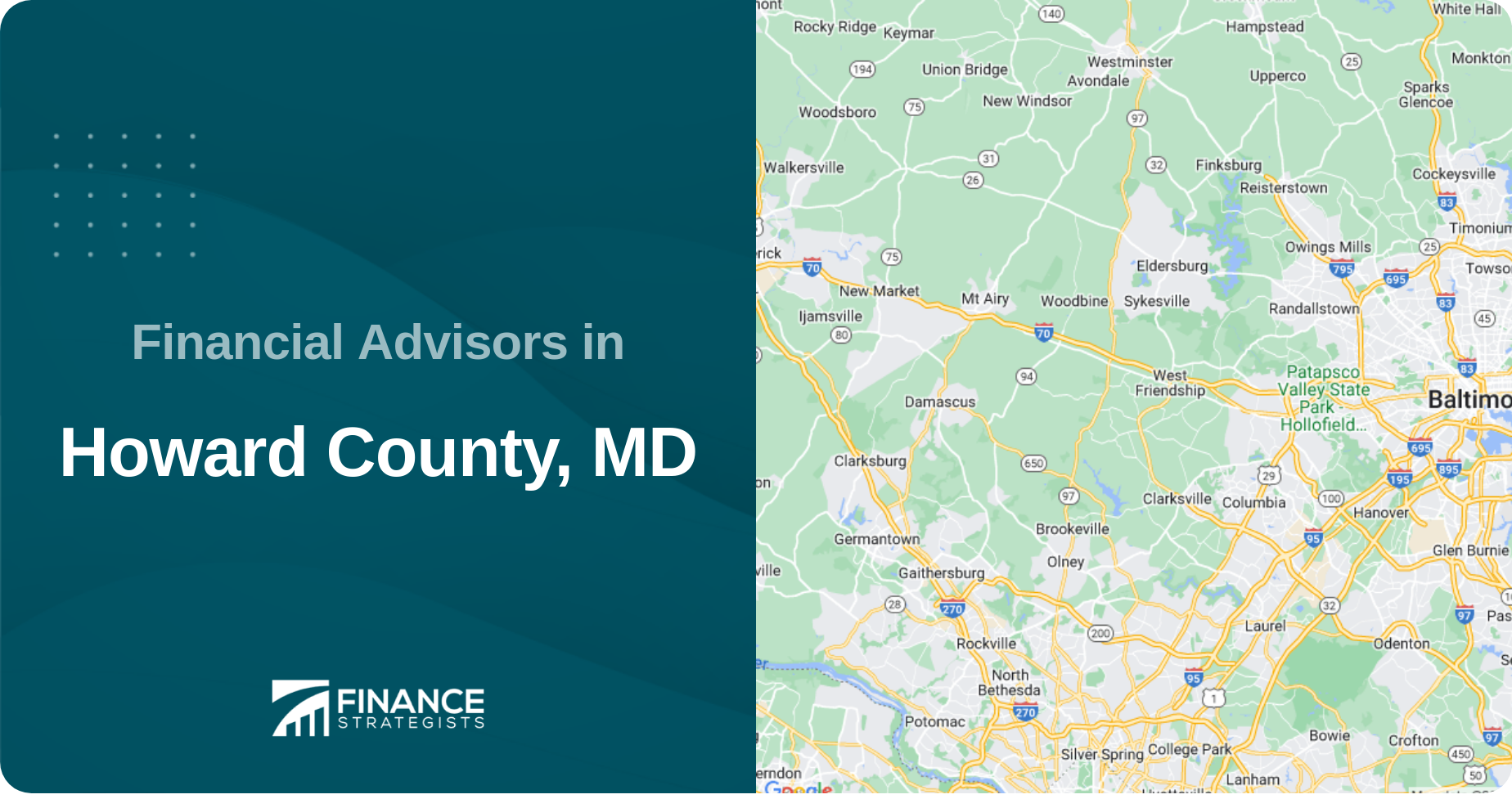 Financial Advisors in Howard County, MD