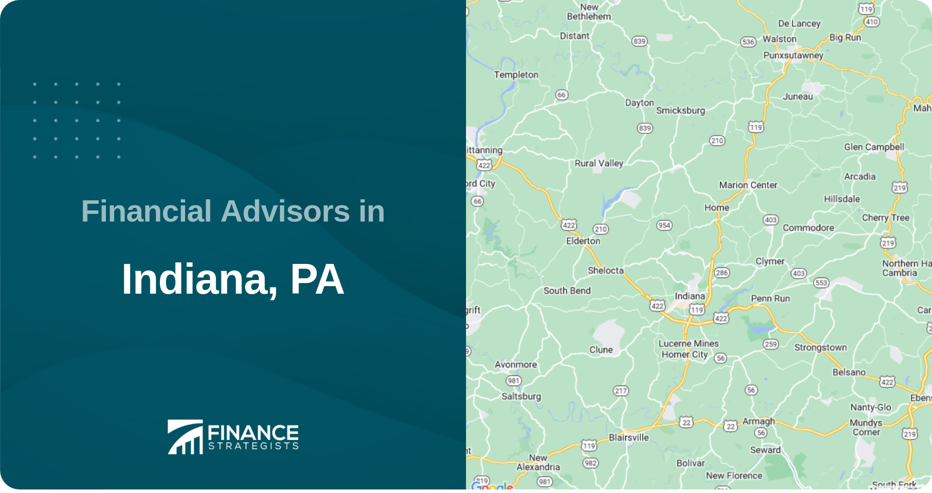 Financial Advisors in Indiana, PA