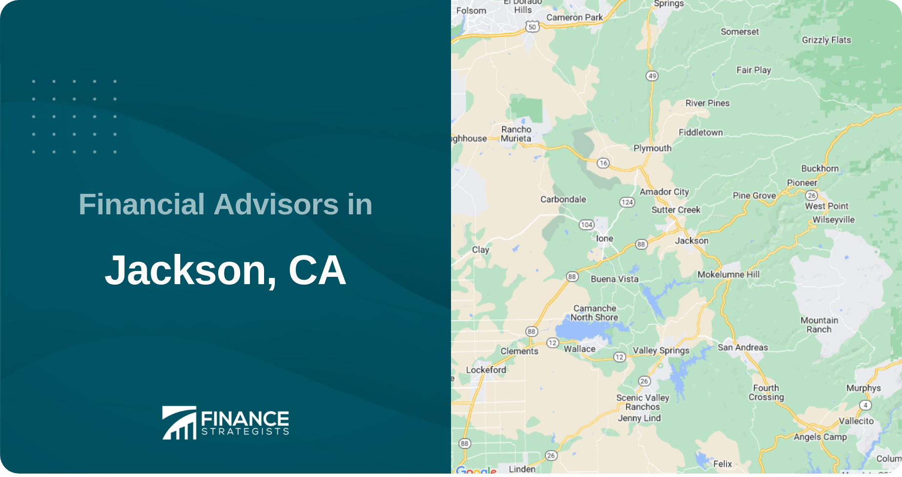 Financial Advisors in Jackson, CA