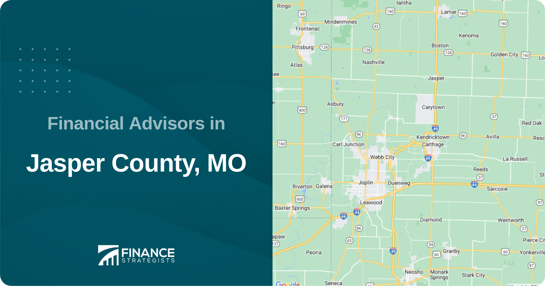 Financial Advisors in Jasper County, MO