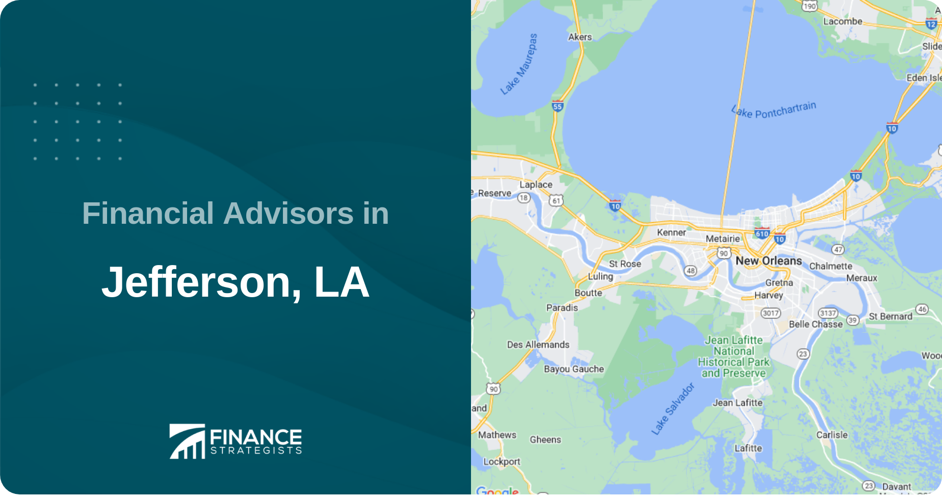 Financial Advisors in Jefferson, LA