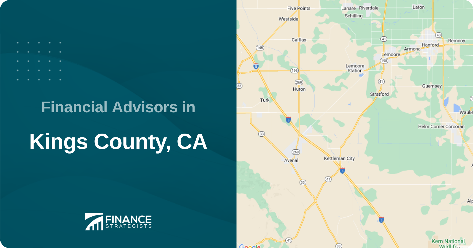 Financial Advisors in Kings County, CA