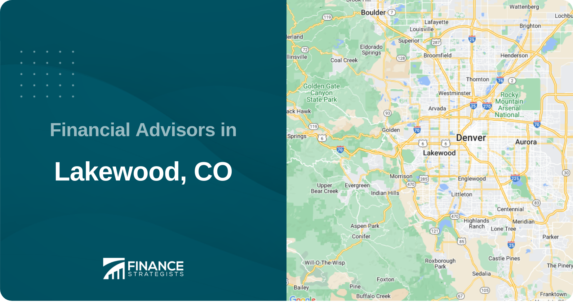 Financial Advisors in Lakewood, CO