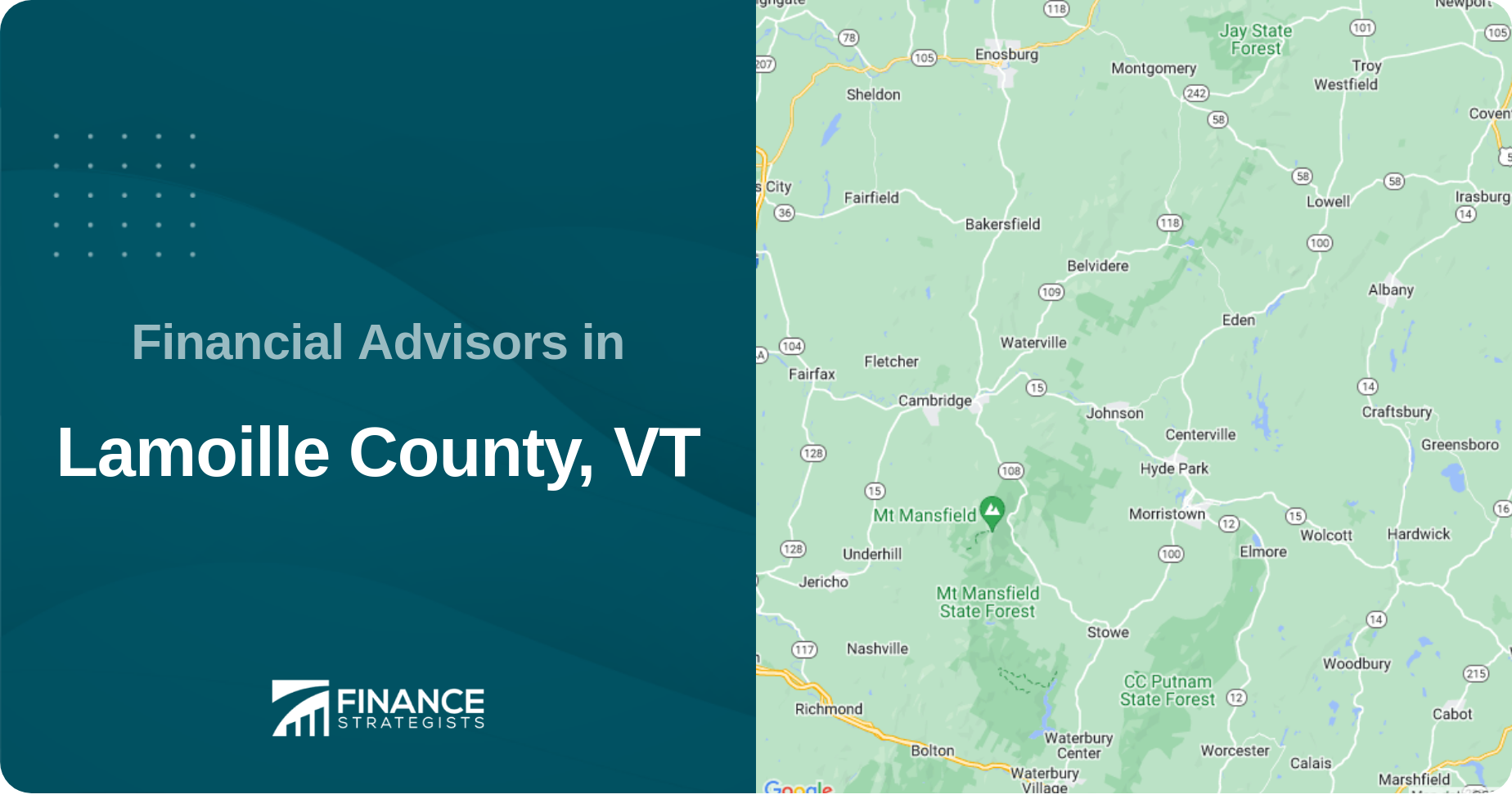 Financial Advisors in Lamoille County, VT