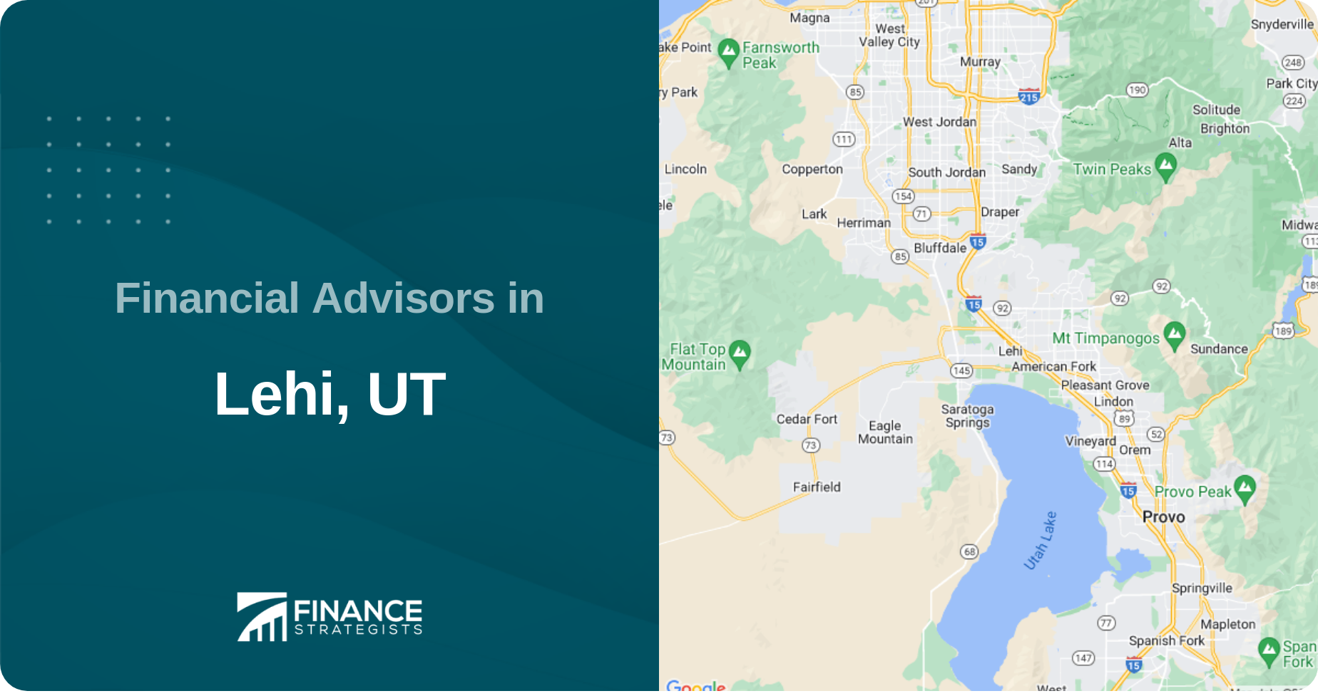 Financial Advisors in Lehi, UT