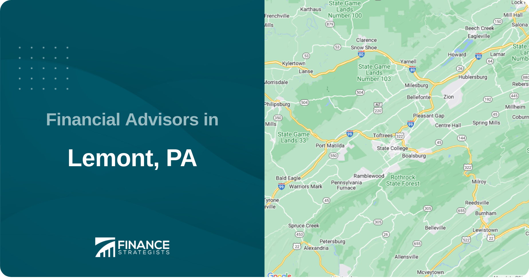 Financial Advisors in Lemont, PA