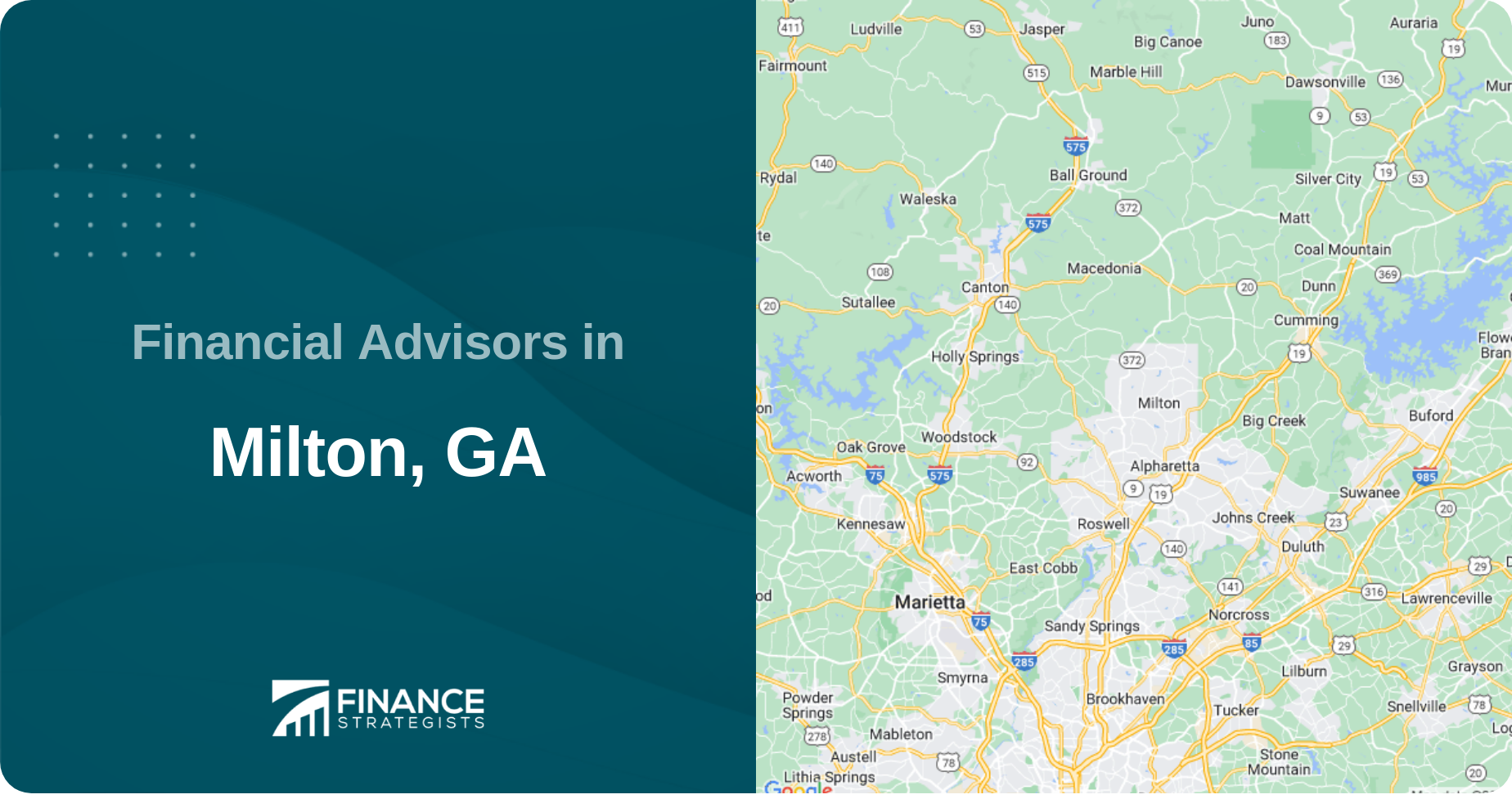 Financial Advisors in Milton, GA